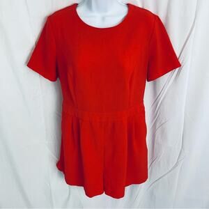 ASOS Red/Orange Romper Size 10